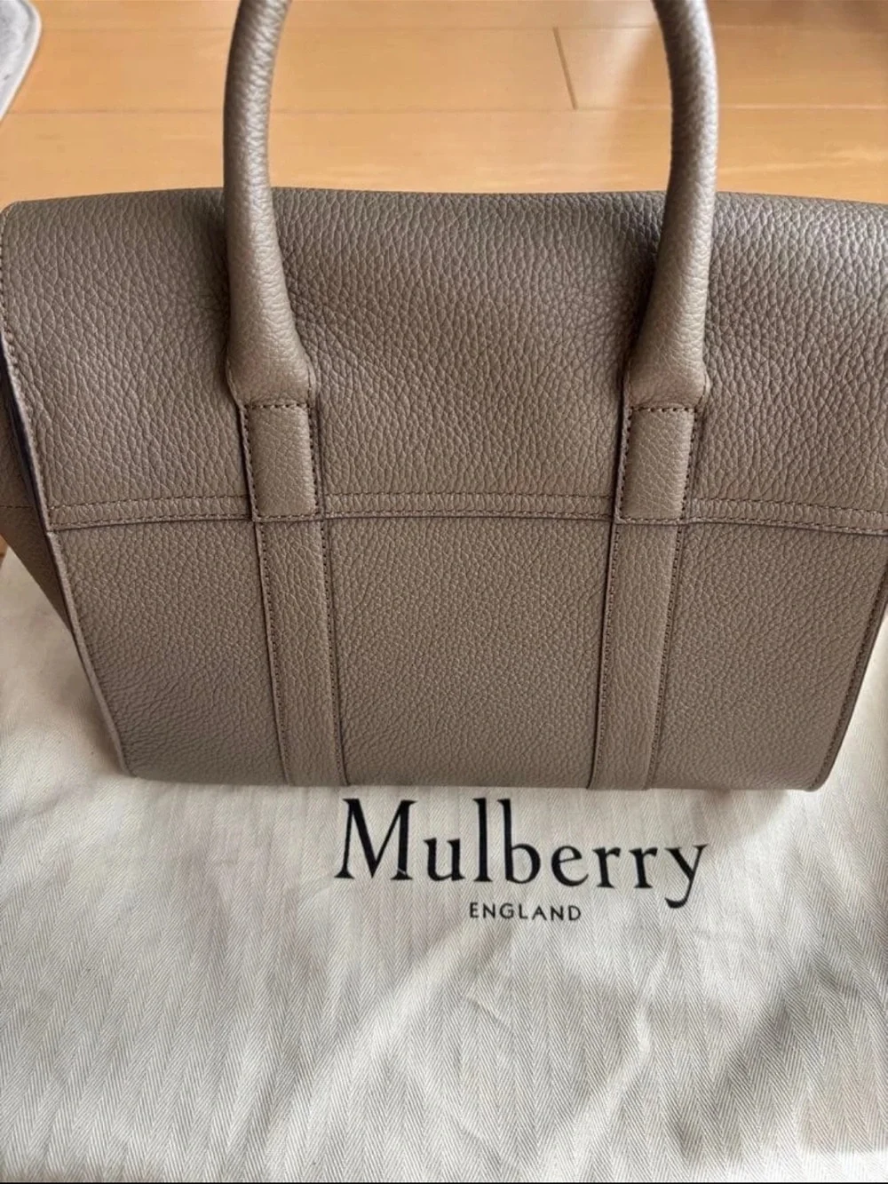 Mulberry structured satchel